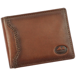 Pojemny Skórzany męski portfel EL FORREST z RFID