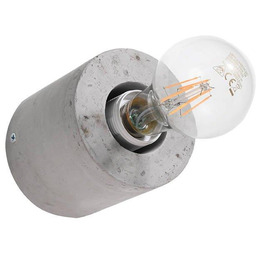 Sollux Kinkiet LAMPA ścienna SL.0679 okrągła OPRAWA betonowa