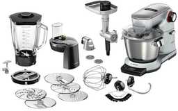 Bosch MUM9BX5S61 Z wbudowaną wagą Krajarką w kostkę