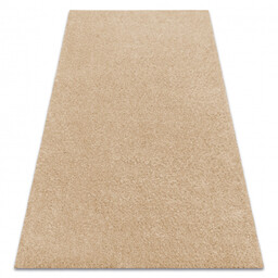 Dywan BUENOS 6652 shaggy jednolity, jednokolorowy krem 60x100