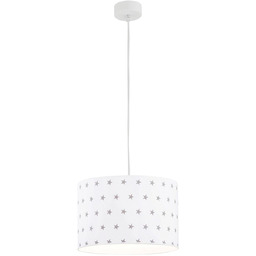 Lampa dziecięca wisząca dziecięca MAGIC 4133 biała gwiazdki