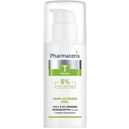 PHARMACERIS T Sebo-Almond Peel 5% krem peelingujący