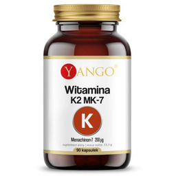 YANGO Witamina K2-MK7, 90 kaps. -> Odbiór