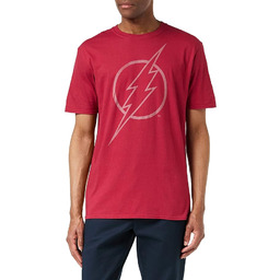 DC Comics Flash Line Logo Koszulka męska (opakowanie