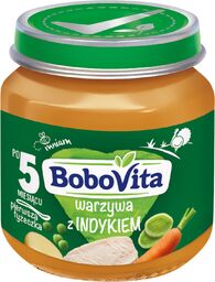 BoboVita Obiadek, warzywa z indykiem, po 5 miesiącu,