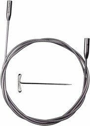 ChiaoGoo SWIV360 Srebrny kabel 93cm duży - 1