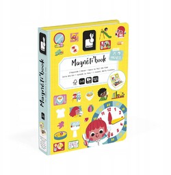 Janod Magnetibook Magnetyczna Układanka Zegarek