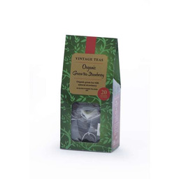 Zielona herbata Vintage Teas Organic Green Tea Strawberry