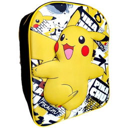 Duży plecak szkolny 3D przedszkolny Pokemon 40cm