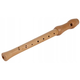 DREWNIANY FLET SZKOLNY CRAFTMAN PROSTY 32 CM C-DUR