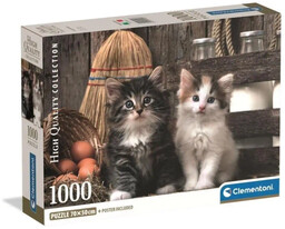 Puzzle 1000 Lovely Kittens - Clementoni