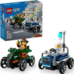 LEGO 60459 City Zestaw wyścigówek: samolot kontra łóżko
