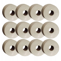 Papier toaletowy jumbo szary 130 m Merida PES205