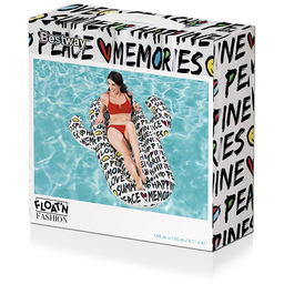 Materac dmuchany do pływania Kaktus 185x155cm