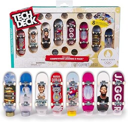 Tech Deck Competition Legends zestaw 8 sztuk, 8