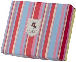 Kolorowy portfelik damski Visconti RB-40 RFID - pomarańczowy