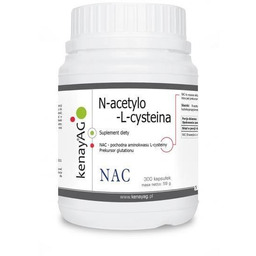 Kenay NAC N-Acetylo-L-Cysteina Suplement diety 300 kapsułek