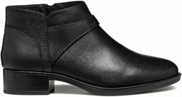 Botki Geox D Felicity D46G1B 04304 C9999 Czarny