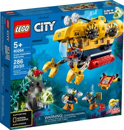 Lego City 60264 Łódź podwodna badaczy oceanu