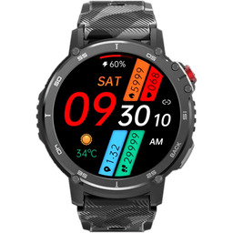 Zegarek męski SMARTWATCH Rubicon RNCF08 srebrny