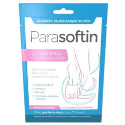 PARASOFTIN Wegańskie skarpetki złuszczające do stóp