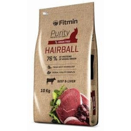 Fitmin Cat Purity Hairball 10 kg - sucha