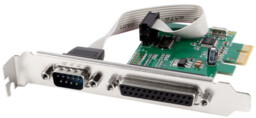 GEMBIRD Kontroler PEX-COMLPT-01 (COM (RS-232), Paralell (LPT))