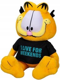 Maskotka Garfield Kotek I Live For Weekends -