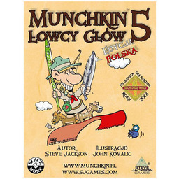 Munchkin 5: Łowcy głów, gra karciana, dodatek (Edycja
