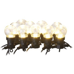 Girlanda łańcuch party 10 x 5 LED przeźroczyste