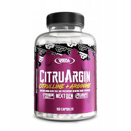 Real Pharm CitruArgin 150 kaps Cytrulina Arginina Pompa