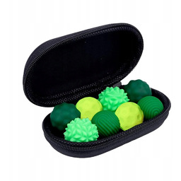 MAGNETYCZNE KULKI ANTYSTRESOWE FIDGET 8SZT SILIKON SENSORYCZNE ODPRĘŻAJĄCE