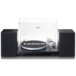 LENCO Gramofon LS-500BK Czarny, Manualny, Napęd paskowy, BT,