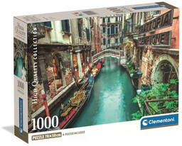 Puzzle 1000 Venice Canal - Clementoni