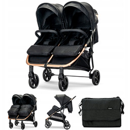 Podwójny wózek spacerowy spacerówka rok po roku 22kg