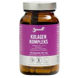 Panaseus Kolagen kompleks, 50kaps. -> Odbiór w Żabce!