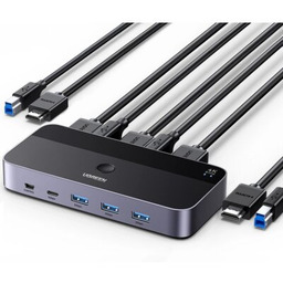 UGREEN Przełącznik KVM CM664