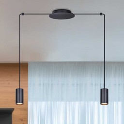 Wisząca LAMPA pająk Puerto K-4896 Kaja tuby metalowe
