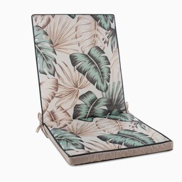 Eurofirany Poduszka siedzisko 42x92x4 Garden 13c kremowa zielona