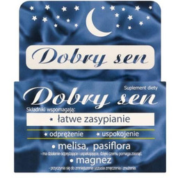 DOBRY SEN, 30 tabletek -> Odbiór w Żabce!