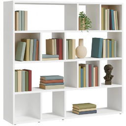 Elior Biały otwarty regał na książki A7-T25