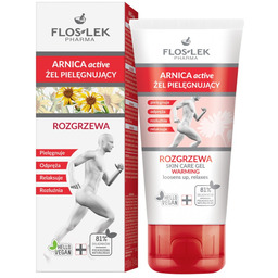 Floslek Arnica Active rozgrzewający żel pielęgnujący 100ml
