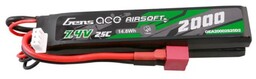 Gens Ace Akumulator 25C 2000mAh 2S2P 7.4V Saddle