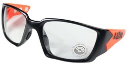 LAZER Okulary rowerowe Magneto 2 Czarno-pomarańczowy RABAT