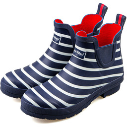 Sztyblety damskie w paski, kalosze Rain Way by