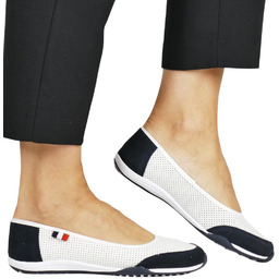 DAMSKIE BALERINY ZE SKÓRY PÓŁBUTY SPORTOWE FILIPPO 142