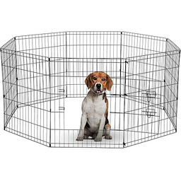 UNDERDOG 8-panelowy kojec odpowiedni dla psów/szczeniaków/kotów i królików,