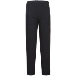 S234 - Spodnie ciążowe ze stretchem - czarny