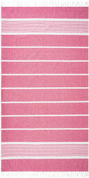 HOME ELEMENTS Ręcznik kąpielowy Fouta różowy, 90 x