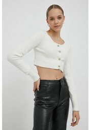 Calvin Klein Jeans kardigan damski kolor beżowy lekki
